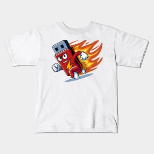 Super speed flash! Kids T-Shirt